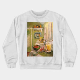 Mermaid in the Kitchen Crewneck Sweatshirt